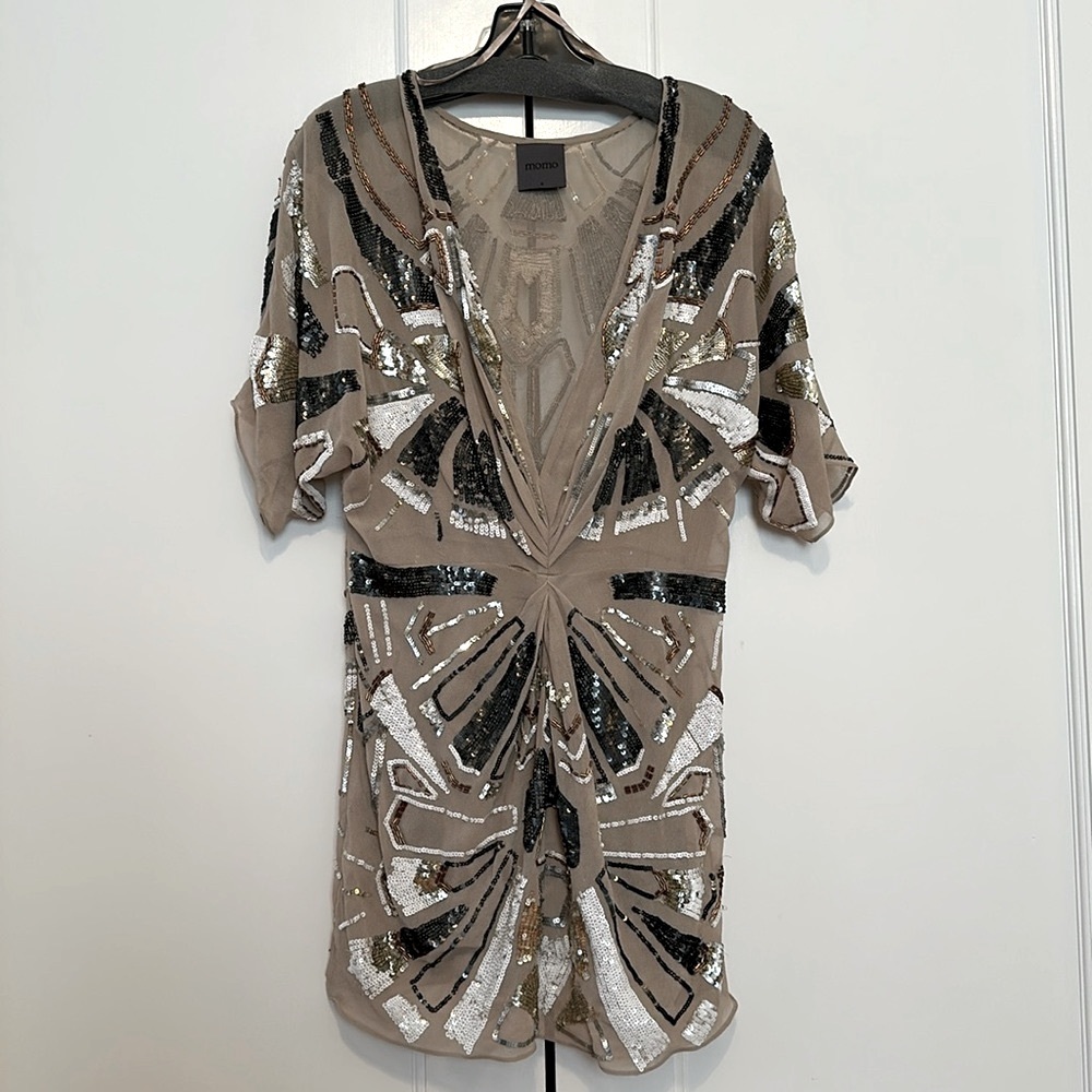 Momo Sequin Mini Dress